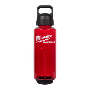 Promociones 15 Botella de plástico roja PACKOUT™ de 1.420ml
