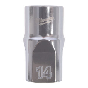 Vaso de 12 caras de ½″ corto 14mm