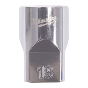 Vaso de 12 caras de ½″ corto 19mm