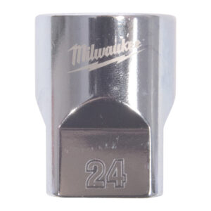 Vaso de 12 caras de ½″ corto 24mm