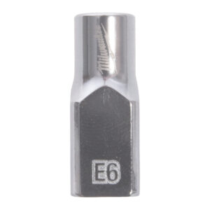 Vaso Torx hembra de ¼″ E6