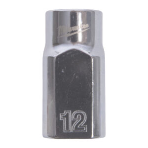 Vaso de 12 caras de ½″ corto 12mm