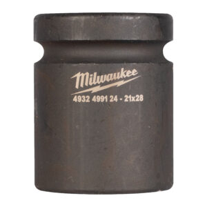 Vaso de impacto 1"corto 21x28mm