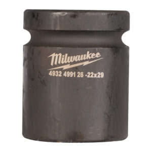 Vaso de impacto 1"corto 22x29mm