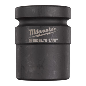 Vaso de impacto 1" corto 1-1/8" (28.58mm) Bi-Cuadrado