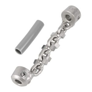 Golpeador de cadena con puntas de carburo de 32 a 40mm para desatascadora de eje flexible M12™