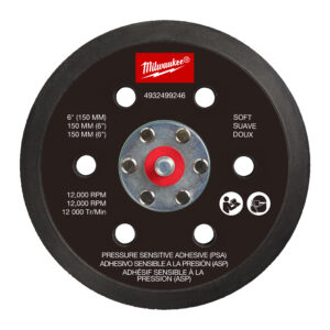 Plato para lijadora rotorbital M12 FUEL™ 150mm - Suave y PSA