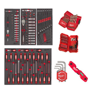 Conjunto universal de espumas 170pcs