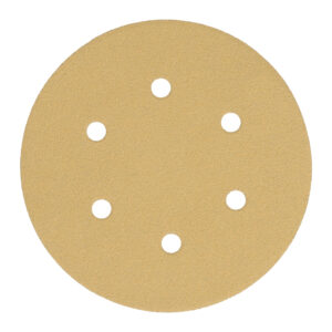 Disco PREMIUM 150mm fijación rápida (6 orif.) grano 150 - 50 uds