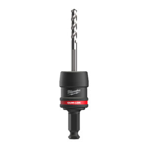 Husillo rápido QUIK-LOK™7/16″/ 9.5Hex. Suministrado con broca piloto, 1 adaptador S y 1 adaptador XL