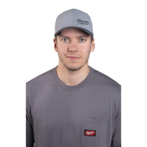 Gorra performance gris oscuro