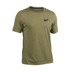 Camiseta Híbrida de manga corta verde