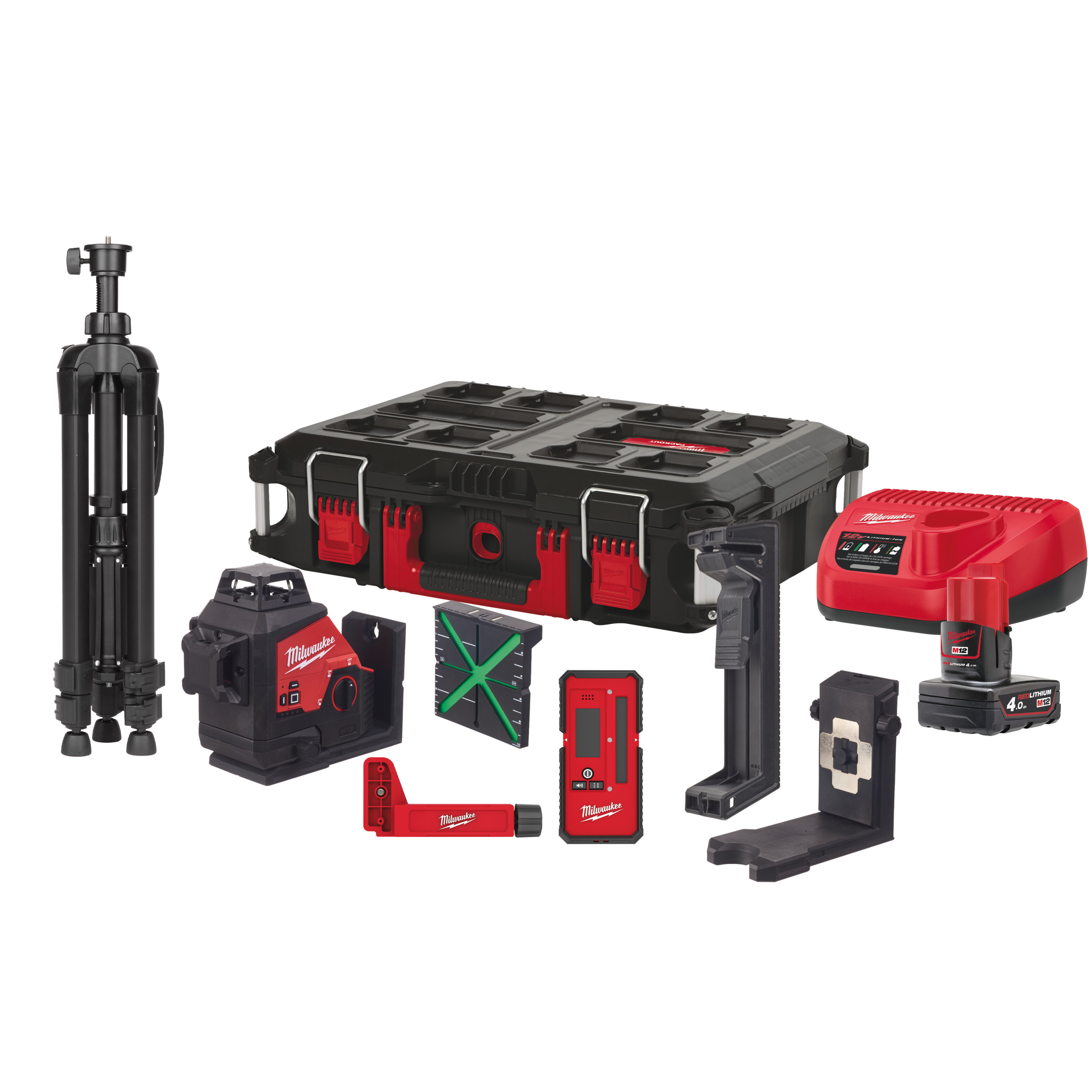Kit de nivel láser de 3 líneas M12™ 1 Kit de nivel láser de 3 líneas M12™