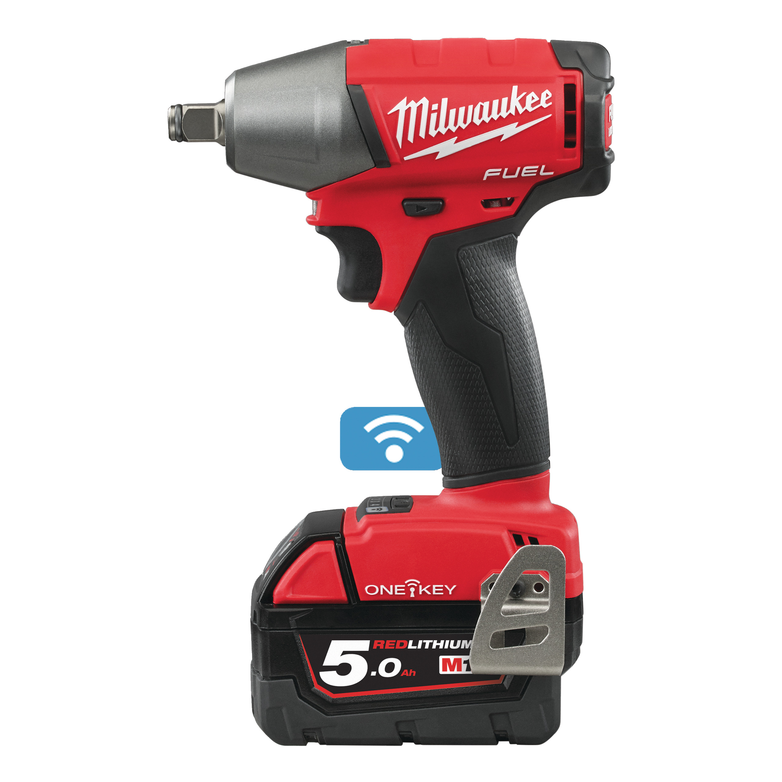 Llave de impacto M18 FUEL™ ONE-KEY™ de ½″ con anillo 1 Llave de impacto M18 FUEL™ ONE-KEY™ de ½″ con anillo
