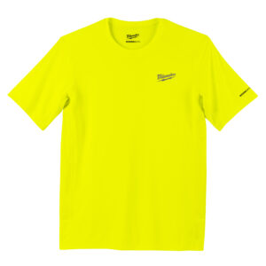 Camiseta para clima templado workskin™ de manga corta amarilla