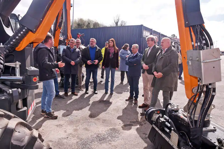 Murat pone en valor las nuevas máquinas hidrostáticas para la prevención de incendios en Galicia 1 maquinaria agrícola murat ourense
